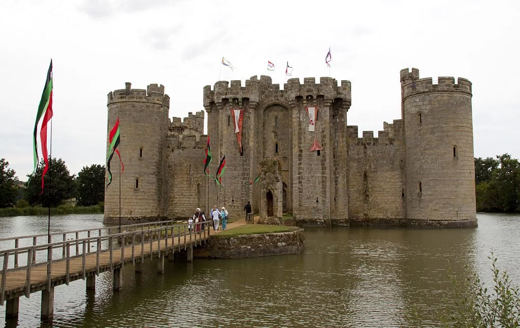 Entrance to the Bodiam Castle