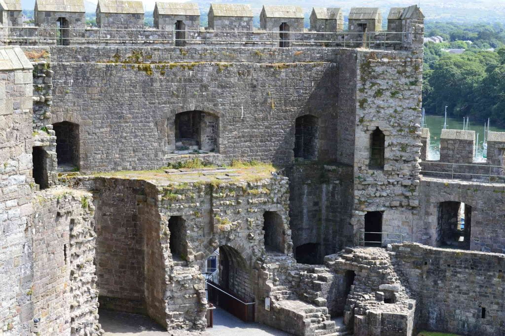 Caernarfon Castle's interior