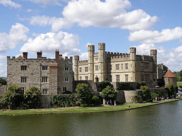 Rear View of Leeds Castle