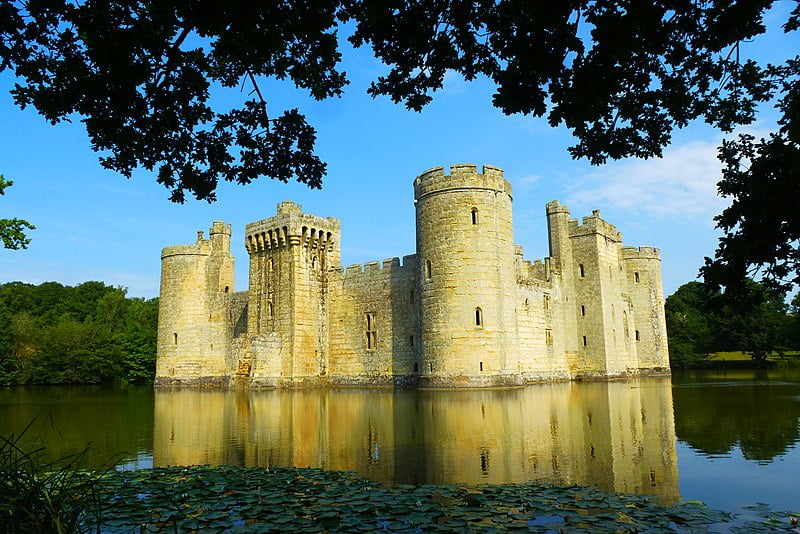 Bodiam Castle, East Sussex, England