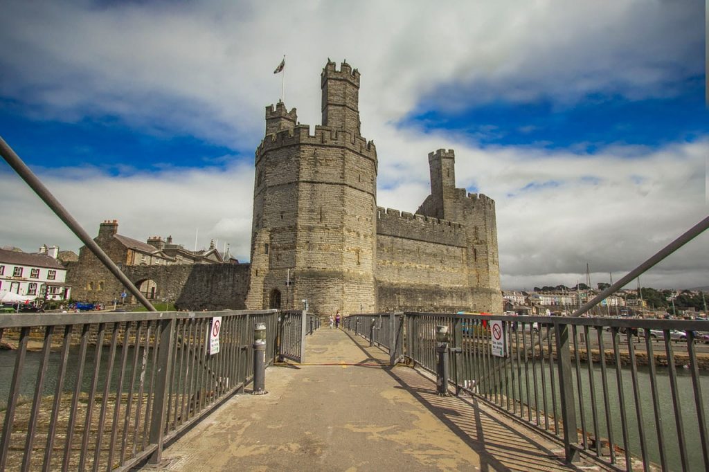 Entrance to the Caernarfon Castle