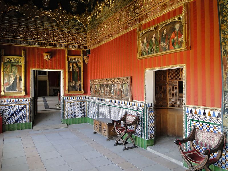 Alcazar of Segovia interior