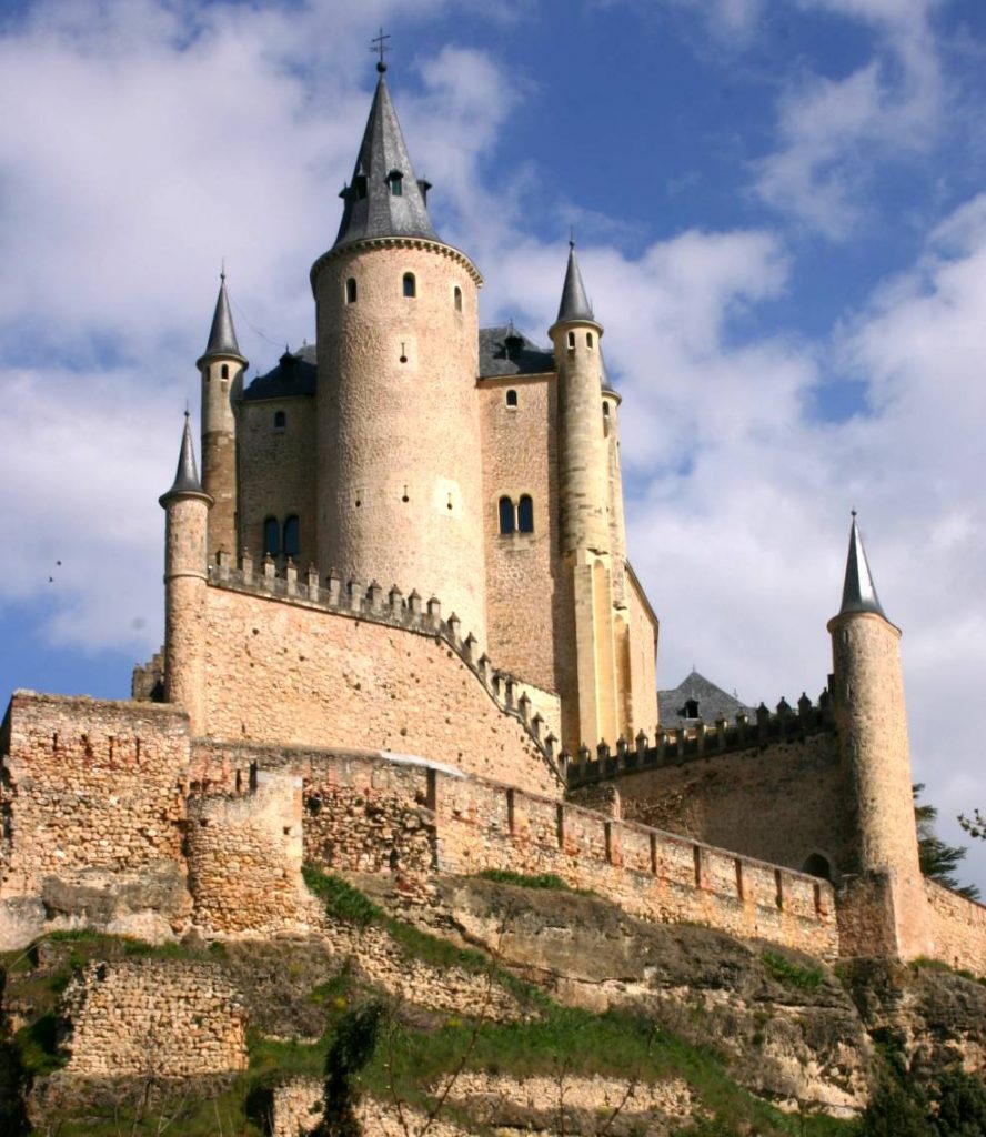 View of the Alcazar de Segovia