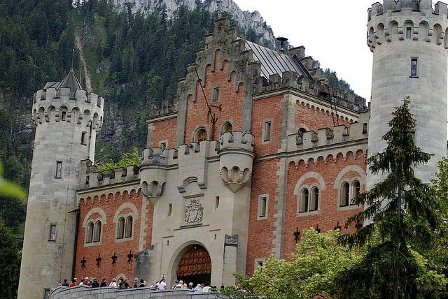 Neuschwanstein Castle Close-Up