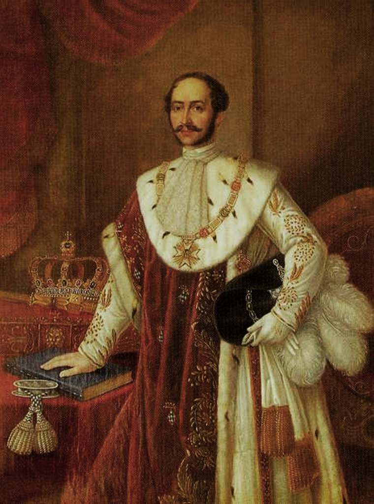 King Maximillan II of Bavaria father of the mad king