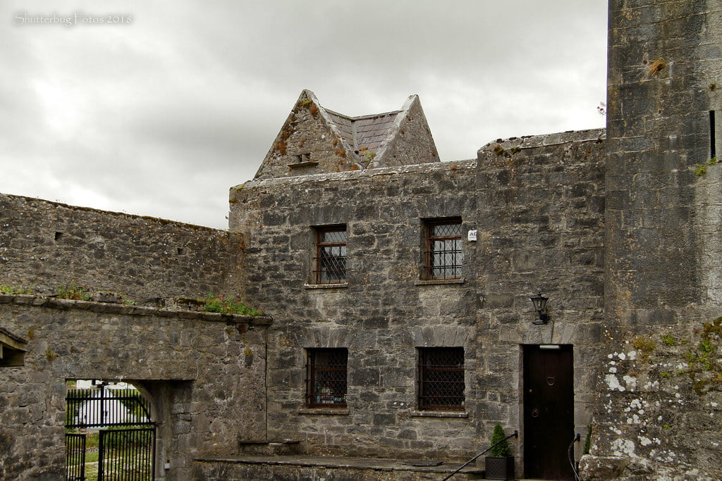 An inside structure look at the Dunguaire castle.