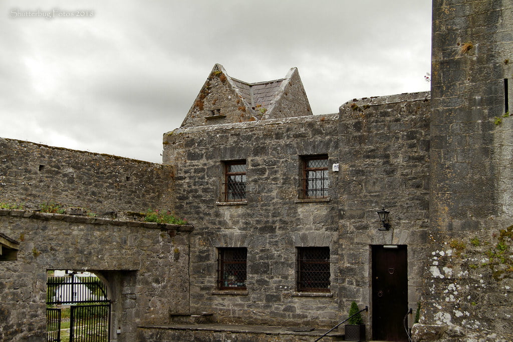 An inside structure look at the Dunguaire castle. 