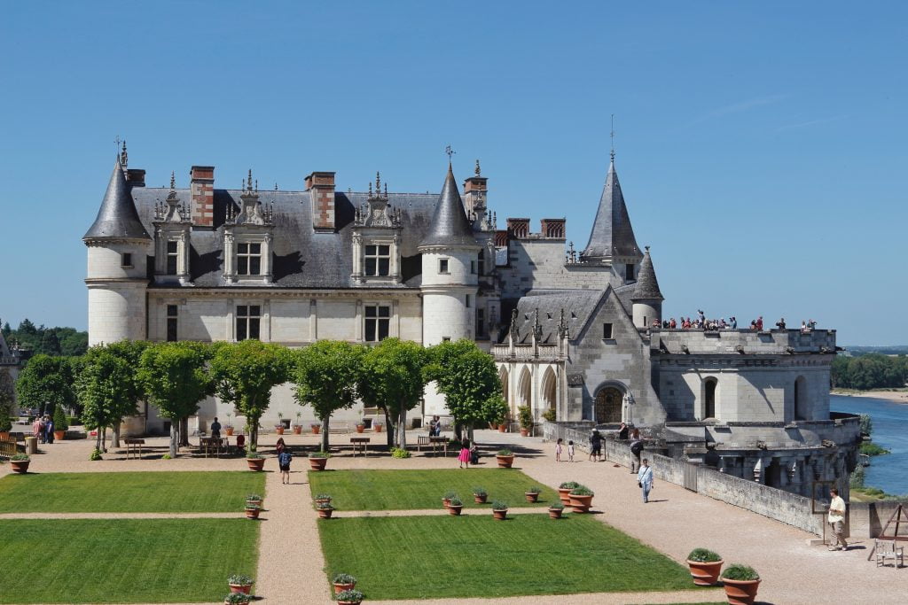 Summer in Château d’Amboise.