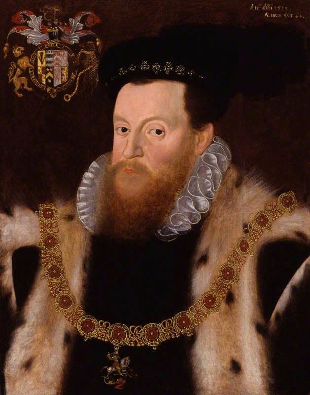 A painting of Sir Henry Sidney, the English Viceroy.