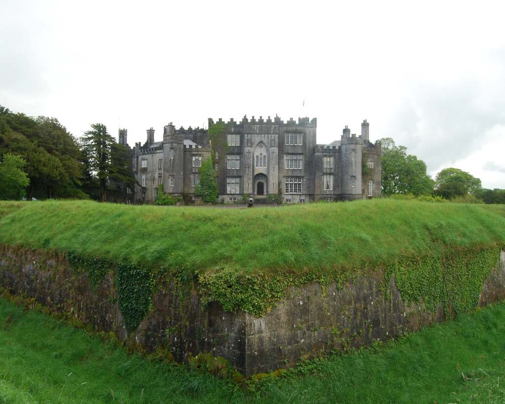 The wild green meadows surrounding Birr Castle.