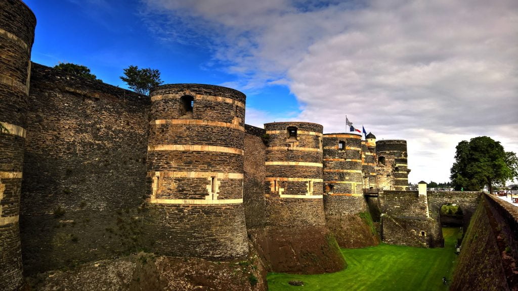 An evening view of the fortress 