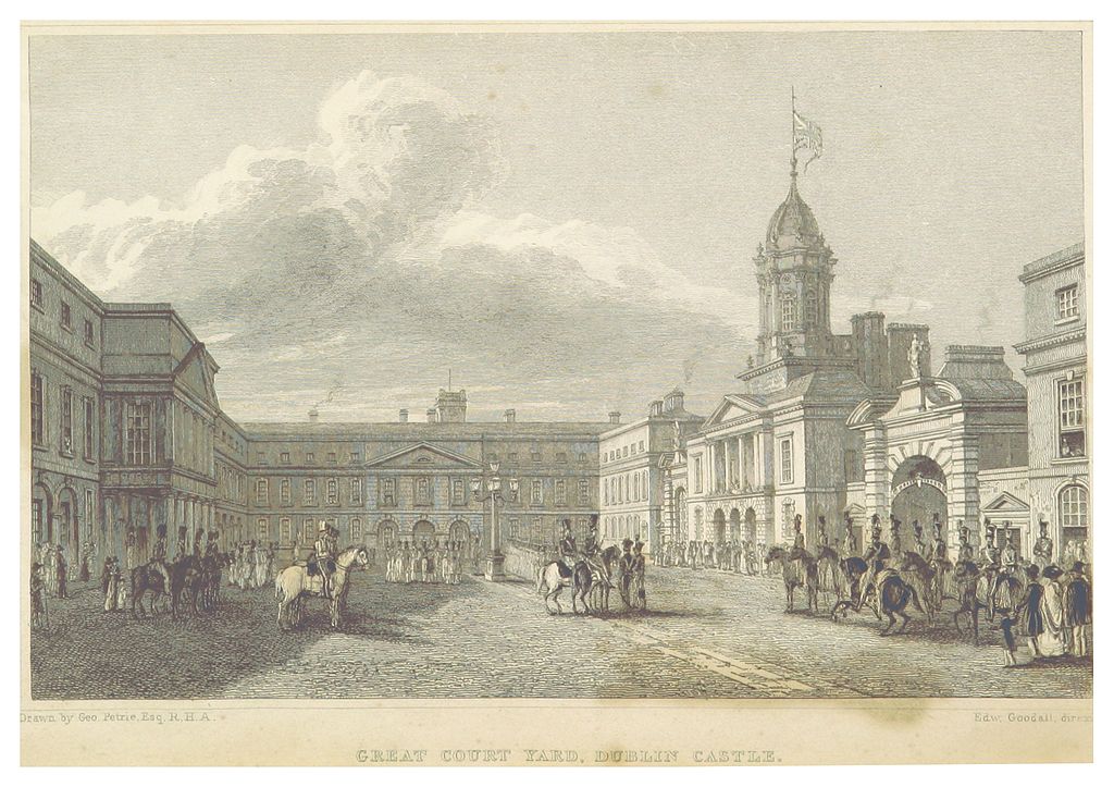 The Great Courtyard in 1837.  
