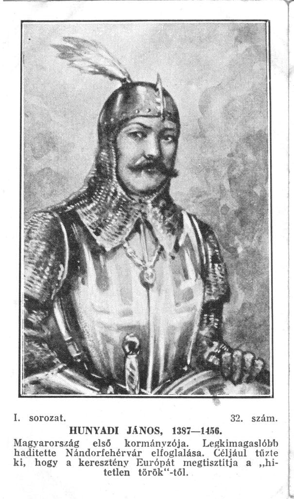 A sketch of the mighty John Hunyadi.