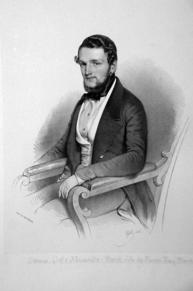 A sketch of Othmar von Khevenhüller-Metsch (1819-1890).