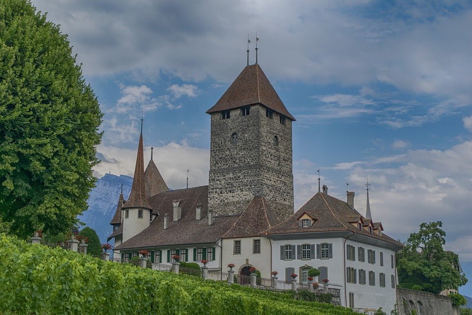 Schloss Spiez in Canton of Bern.