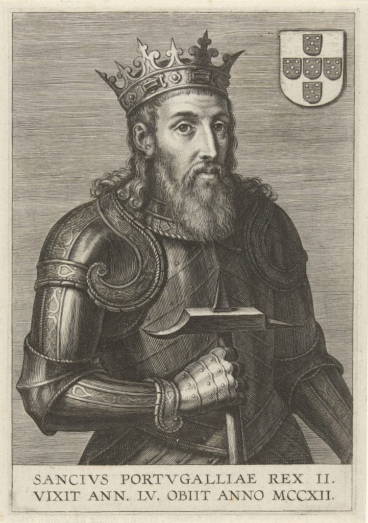An illustration of King Sancho I of Portugal. 
