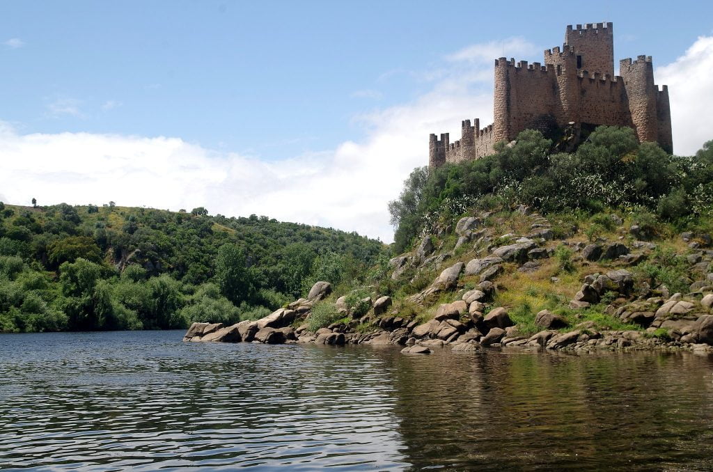 A gorgeous river-side picture of Almoural Castle today. 