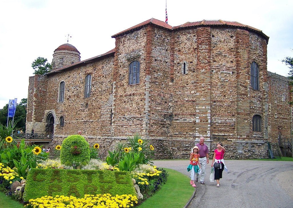 A current view of Colchester Castle.