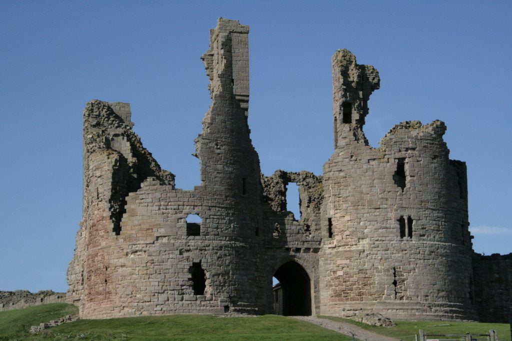 The current condition of Dunstanburgh Castle. 