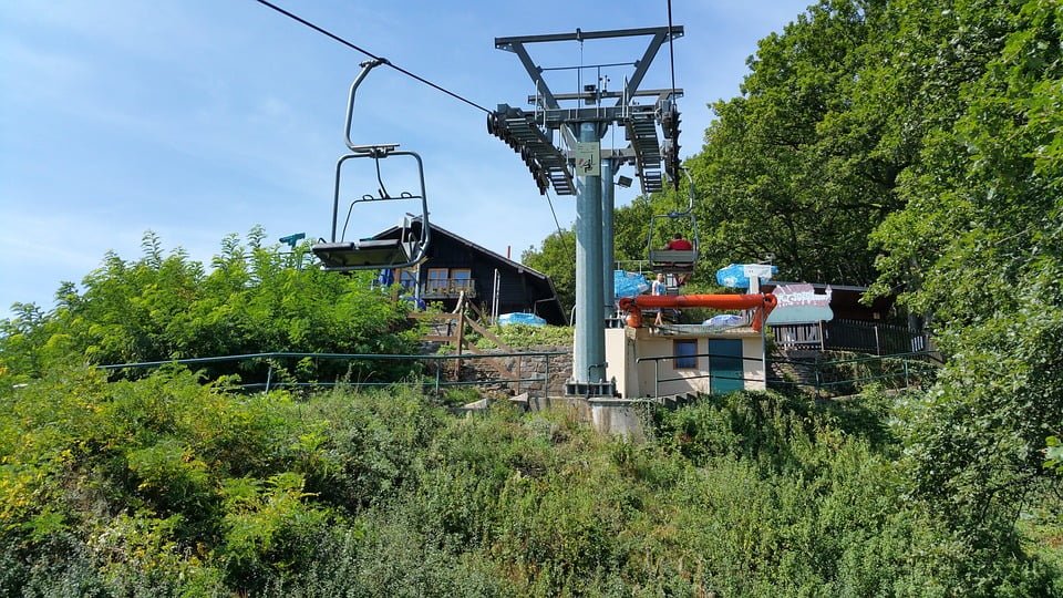 Vianden cable car.