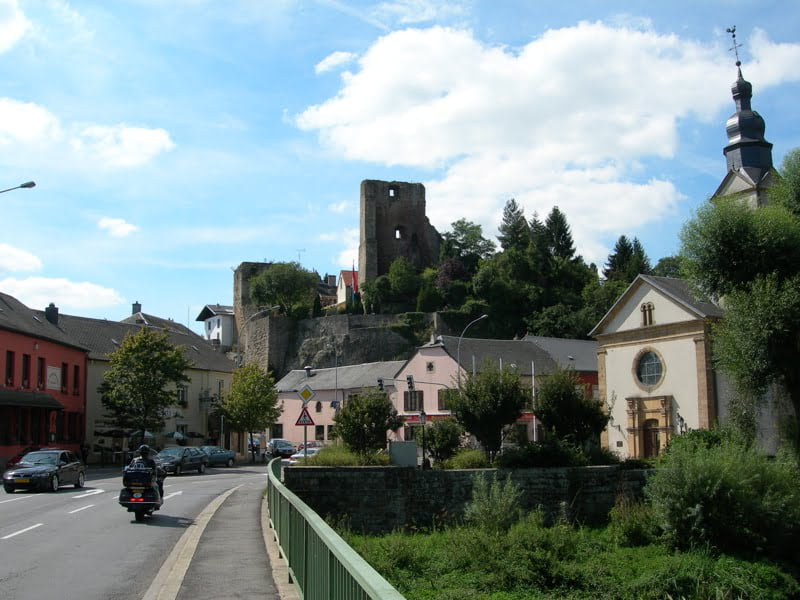 Hesperange Castle from afar