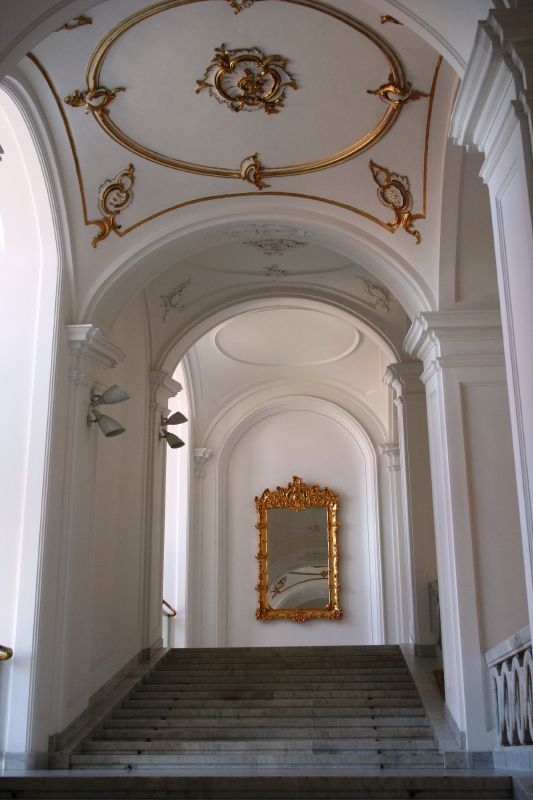 Bratislava castle interior.