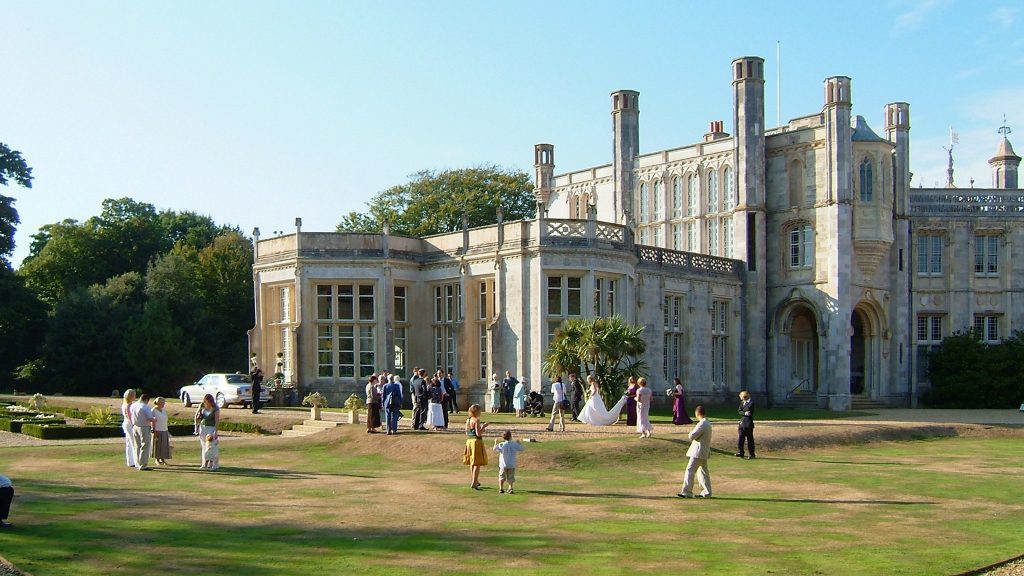 Highcliffe Castle as a wedding venue.