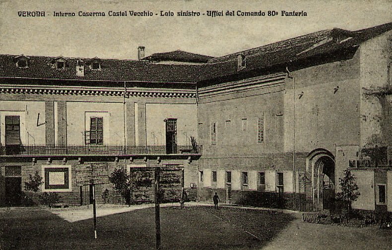 Castelvecchio in the 1900s.