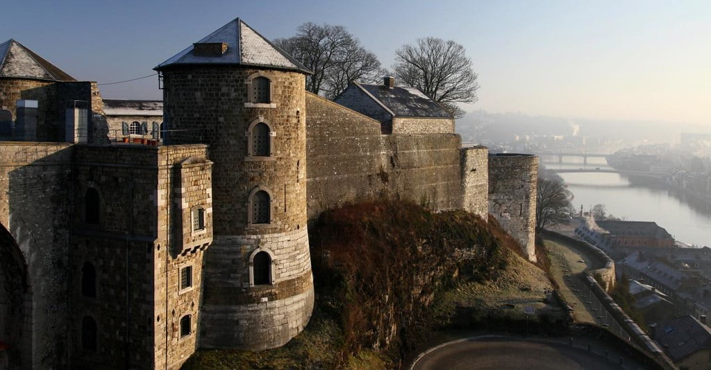 The towers of Citadel Namur.