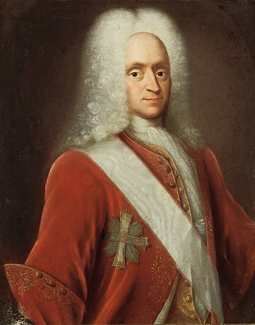 The former owner of Dragsholm Castle, nobleman Frederik Christian Adeler. 