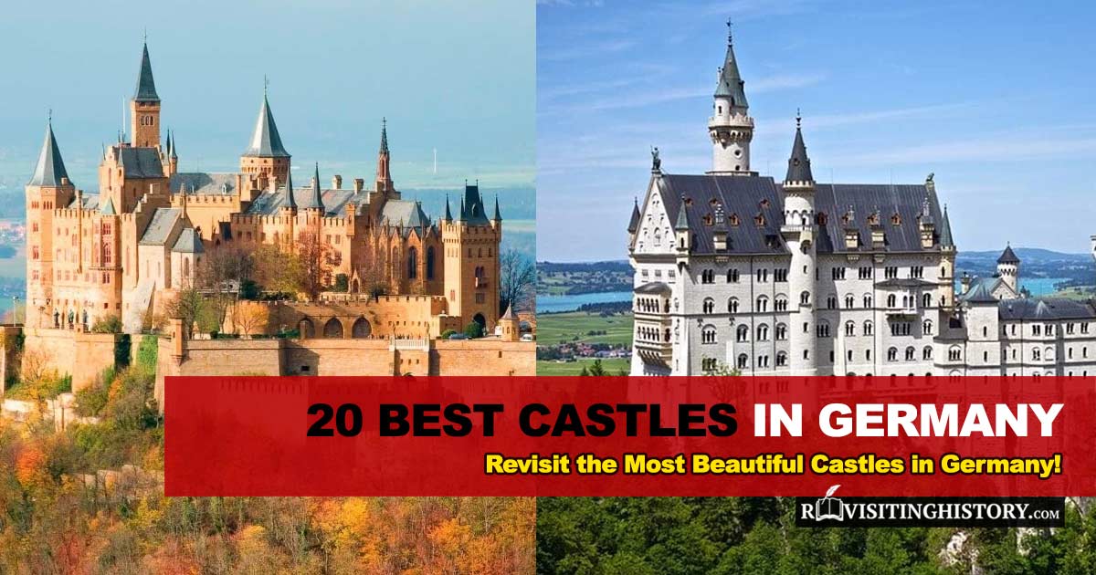 Hohenzollern and Neuschwanstein Castles together side by side