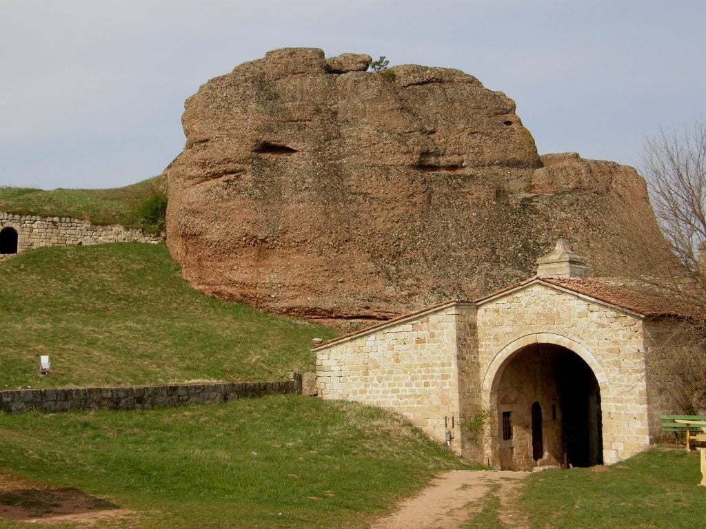 The entrance to Belogradchik Fortress.