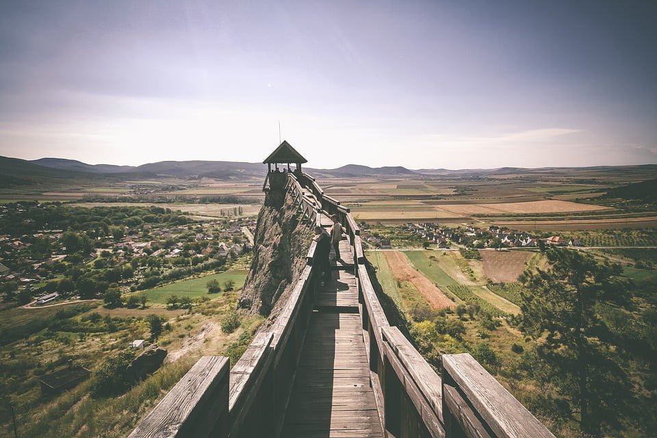 The stronghold of Boldogko Castle.