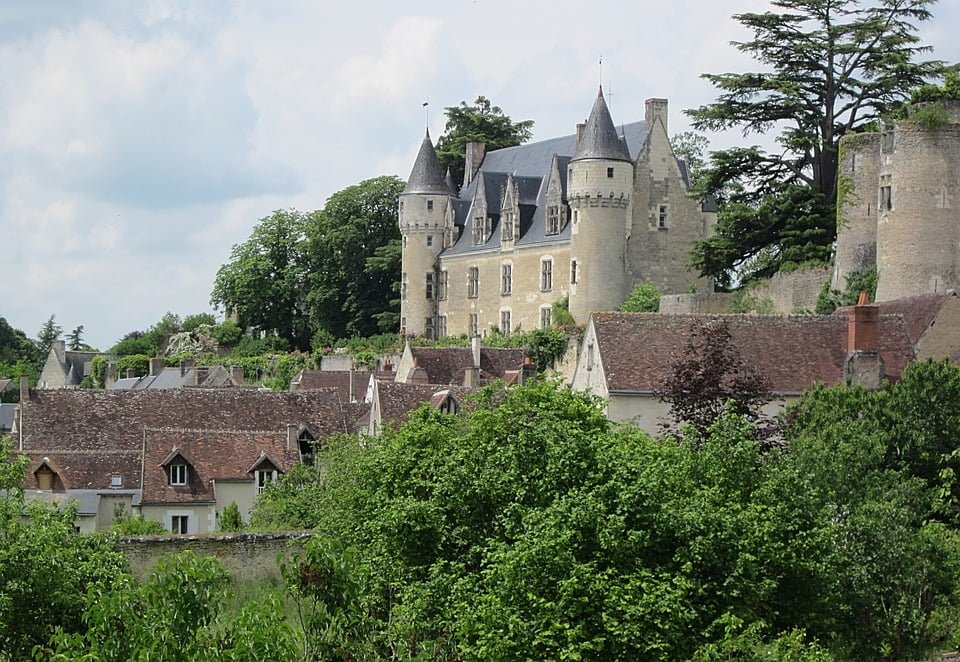 Château de Montrésor view from afar.