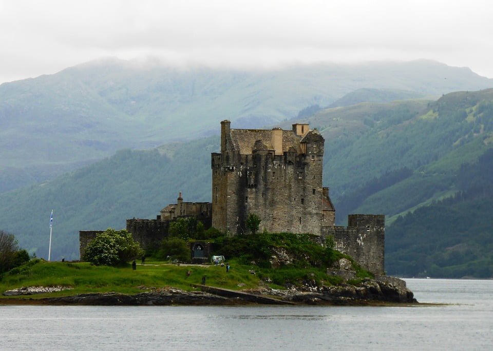 Eilean Donan Castle and its magnificent scenery.
