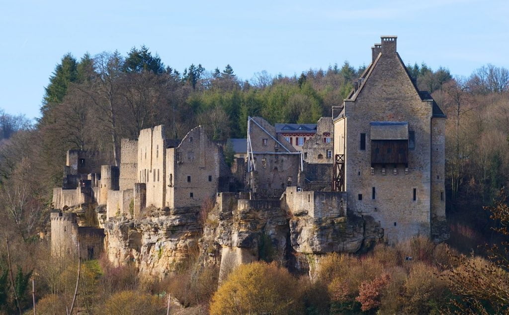 Larochette Castle Ruins by Jeff Croisé