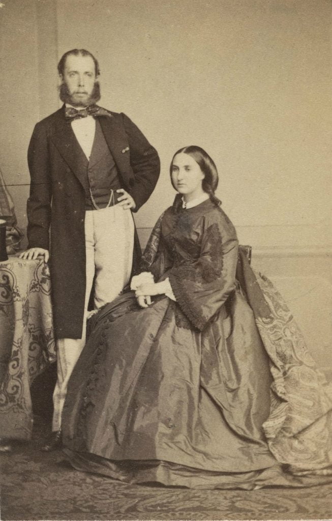 A picture of Maximilian and Charlotte.