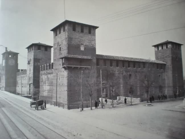 Castelvecchio in the 1930s.