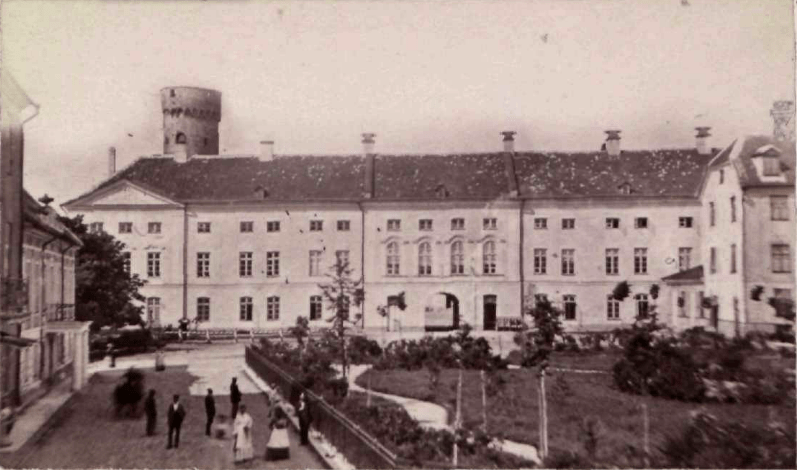 Administrative building at Toompea Castle in the 19th century.