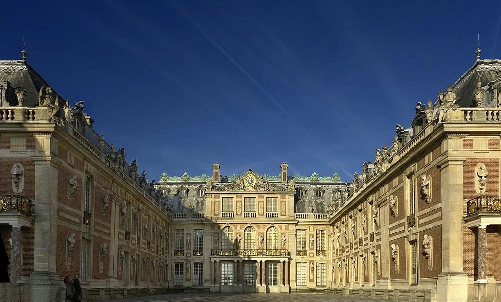 The beautiful architectural structure of Palace Versailles. 