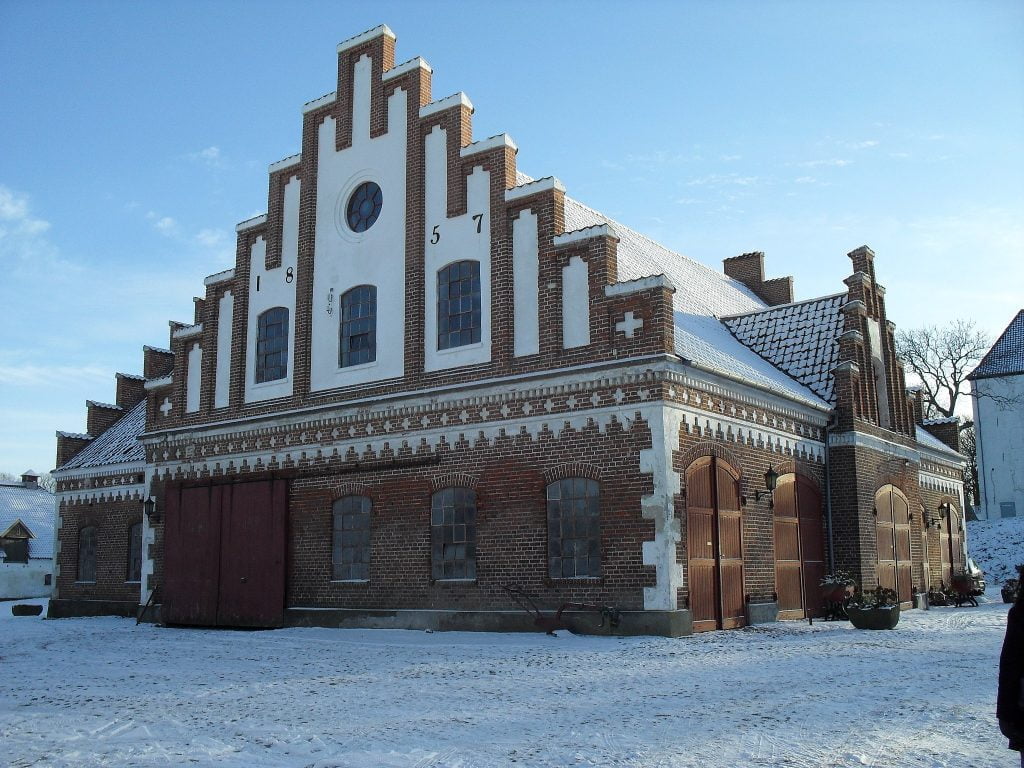 Stable building at Dragsholm Castle.