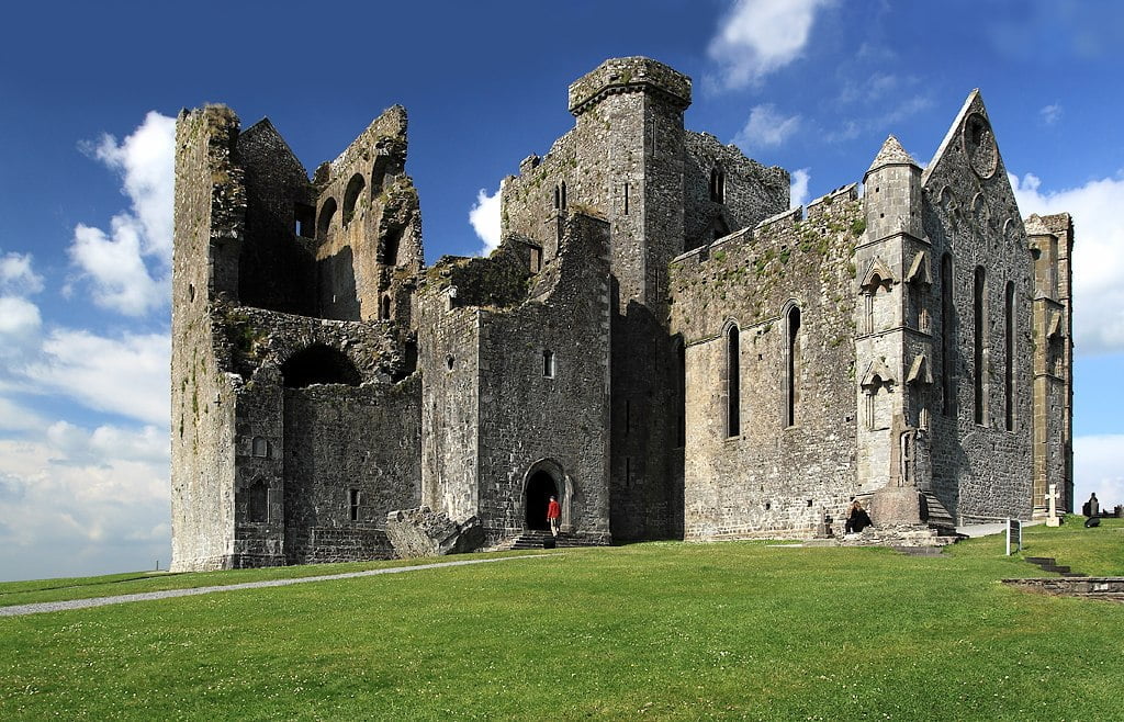 The beautiful ruins of the Rock of Cashel.