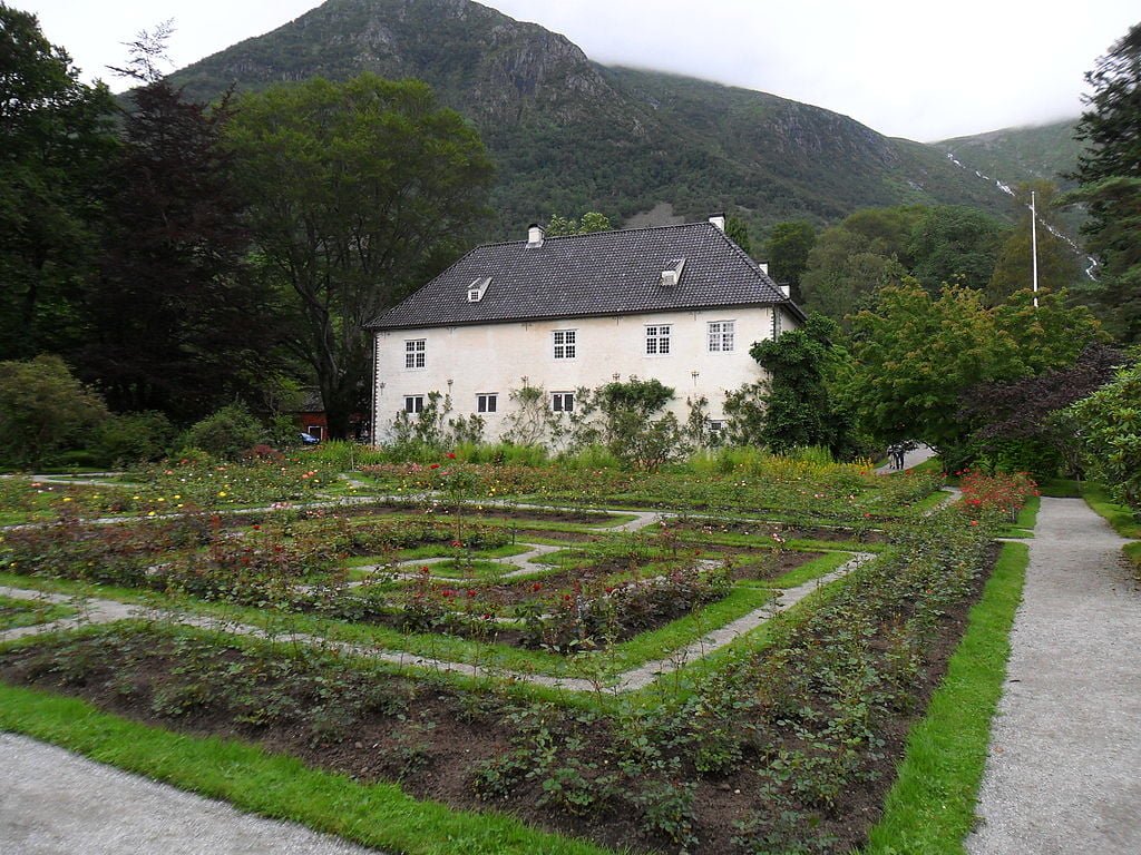 Barony Rosendal’s beautiful gardens.