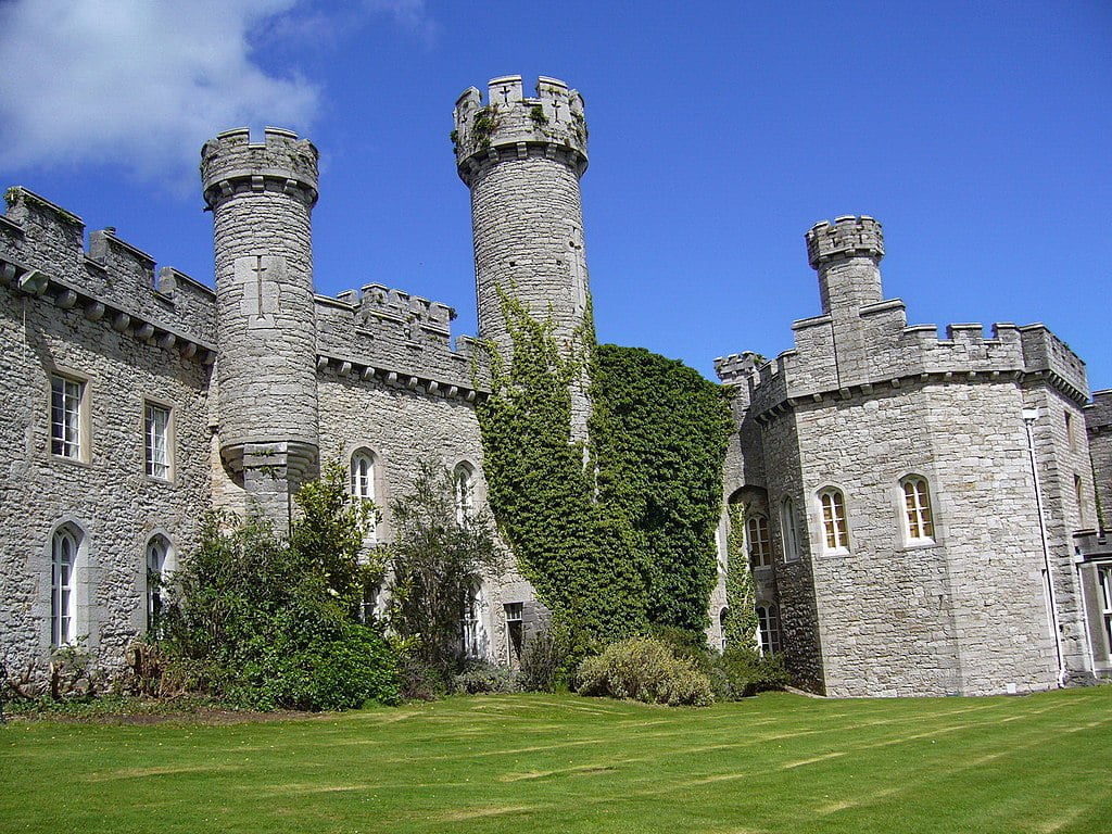 Beautifully maintained Bodelwyddan Castle.