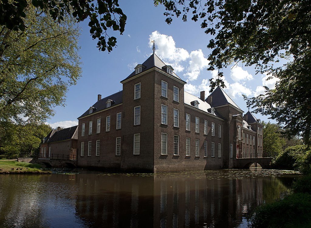 Heeze Castle on a sunny afternoon.