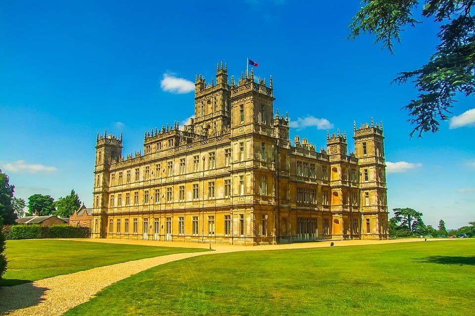 The ornate beauty of Highclere Castle.