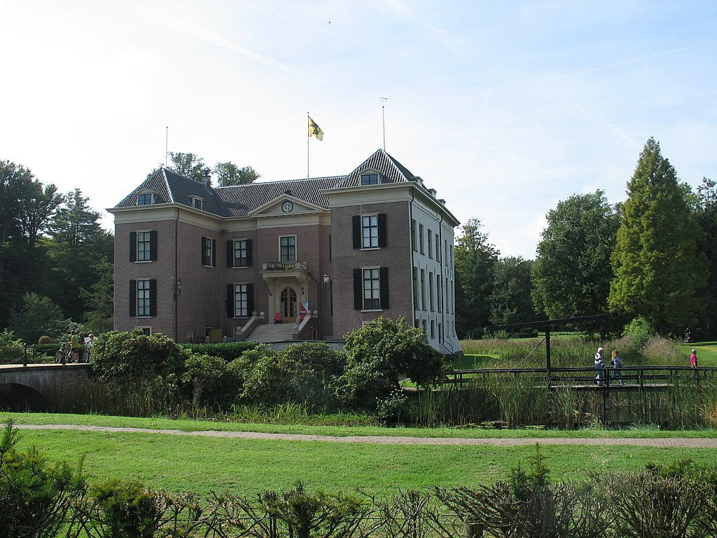 The house and ground of Huis Doorn.