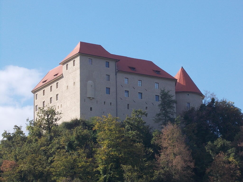 Krsko Castle's view at the top.