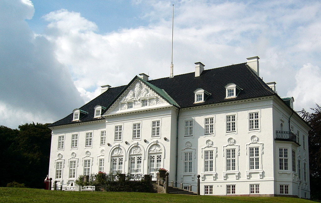 The magnificent Marselisborg Palace.