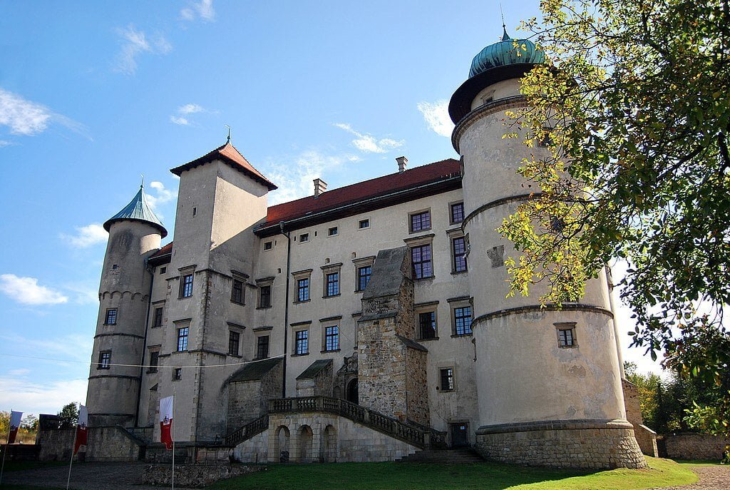 The charming Nowy Wiśnicz Castle.
